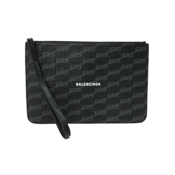 Balenciaga Monogram Bag Clutch BB - Picture 1 of 8